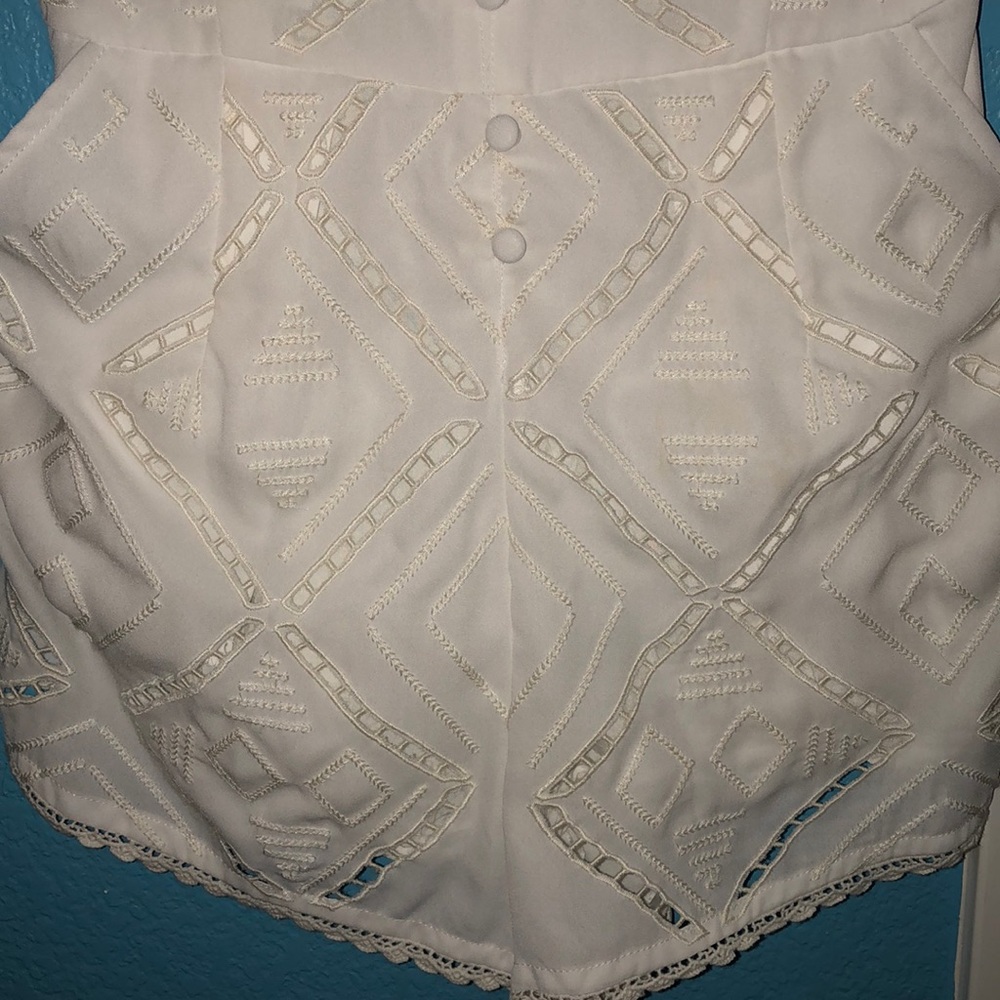 white romper - Picture 3 of 4